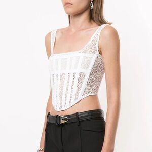 Dion Lee Lace Corset Top